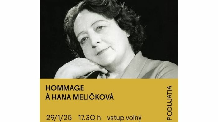 Hommage à Hana Meličková