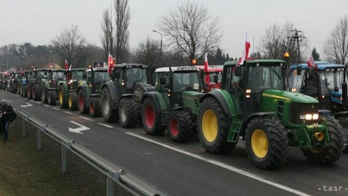 Slovak Agricultural and Food Chamber joins EU farmers in protest