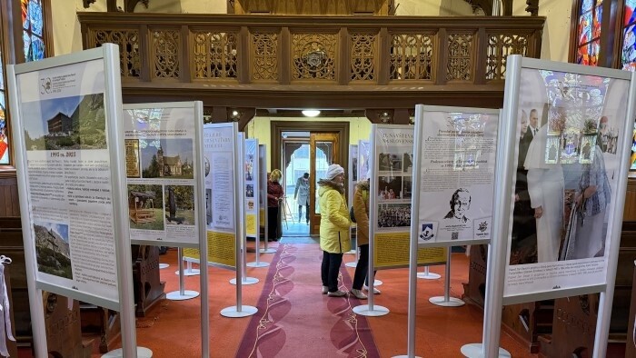 Ausstellung zum Besuch von Johannes Paul II. in der Hohen Tatra