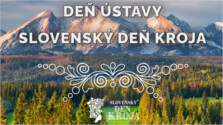 Deň Ústavy SR - Slovenský deň kroja