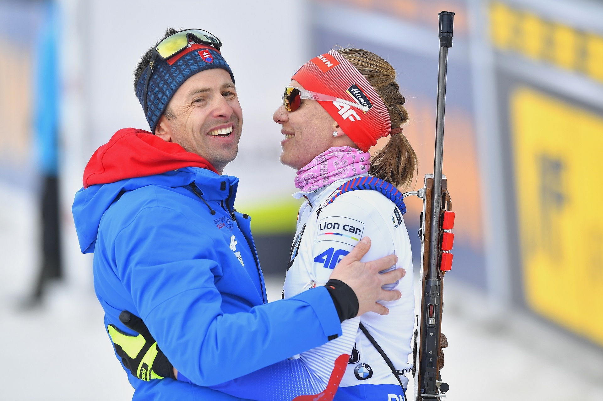 Nasťa Kuzminová s manželom. Plus 3 páry, ktoré hreje láska na olympiáde