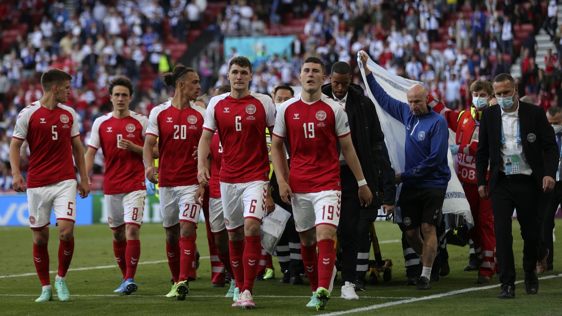 Eriksen chcel, aby zápas dohrali. Zrodila sa senzácia Fínov