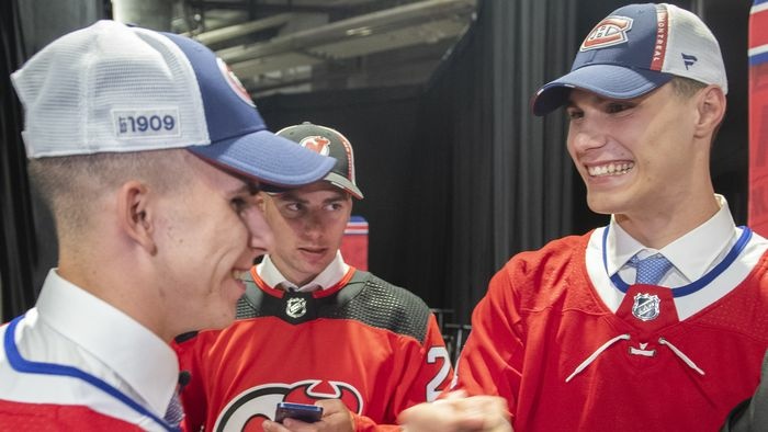 Slafkovský, Mešár a Nemec po drafte NHL.