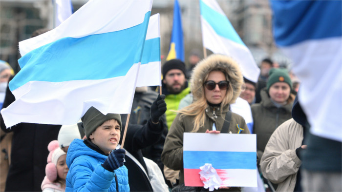 Protest Rusov, ktorí odmietajú vojnu na Ukrajine_TASR.jpg